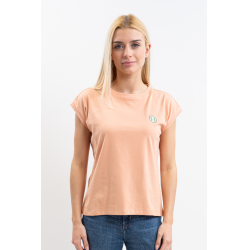 T-shirt Harcour Tchaka dames Abrikoos Oranje T-shirt Harcour Tchaka dames Abrikoos Oranje