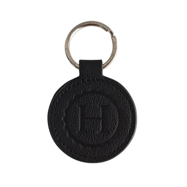 Sleutelhanger Leer Harcour Golda Zwart Sleutelhanger Leer Harcour Golda Zwart