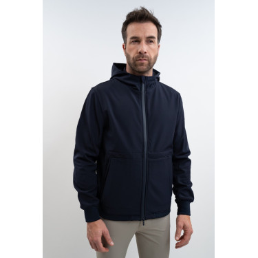 Harcour herenjas Jackson Marine Marineblauw
