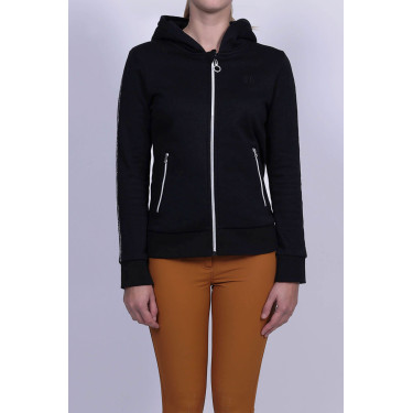 Sweat Zip Harcour Sworm dames Zwart