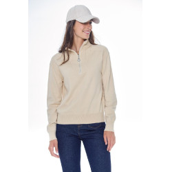Trui Harcour Pachana dames Ivoor Beige