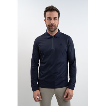 Polo Harcour Pico heren Marine Marineblauw Polo Harcour Pico heren Marine Marineblauw