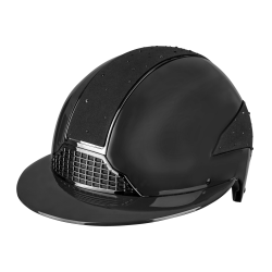 Rijhelm Swing H24 Lady Spark Glanzend zwart met glitters Rijhelm Swing H24 Lady Spark Glanzend zwart met glitters
