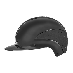 Rijhelm Swing H24 Lady Spark Glanzend zwart met glitters Rijhelm Swing H24 Lady Spark Glanzend zwart met glitters