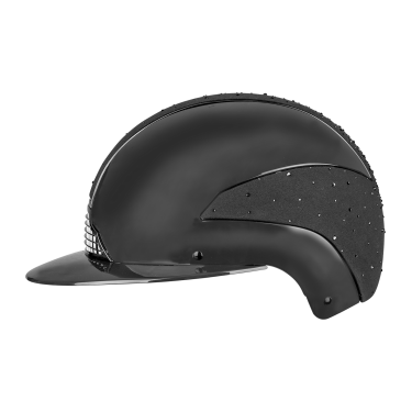 Rijhelm Swing H24 Lady Spark Glanzend zwart met glitters Rijhelm Swing H24 Lady Spark Glanzend zwart met glitters