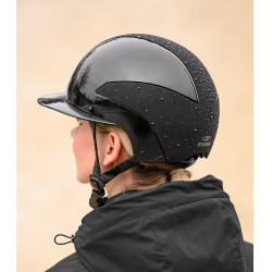 Rijhelm Swing H24 Lady Spark Glanzend zwart met glitters Rijhelm Swing H24 Lady Spark Glanzend zwart met glitters