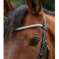 Glitterstirnband Star Zilver