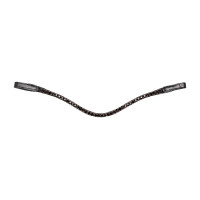 Frontal X-Line Waldhausen zwart met strass Zwart