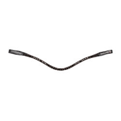Frontal X-Line Waldhausen zwart met strass Zwart