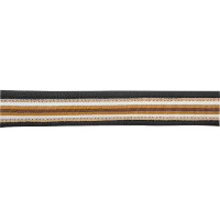 Lederen halster Oxford X-Line Waldhausen zwart Beige