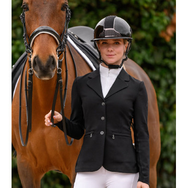Wedstrijdjasje ELT Light Mesh dames Zwart Wedstrijdjasje ELT Light Mesh dames Zwart