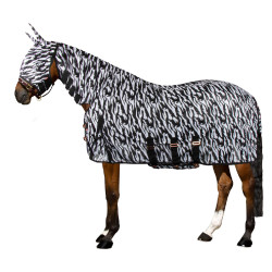 Vliegendeken Imperial Riding Carly Zwarte zebra