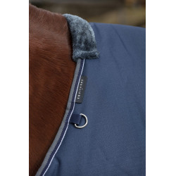 Equithème TYREX 600 D deken Marine / grijs Blauw Equithème TYREX 600 D deken Marine / grijs Blauw