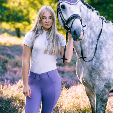 Imperial Riding Bliss FullGrip rijbroek Amethist Violet Imperial Riding Bliss FullGrip rijbroek Amethist Violet
