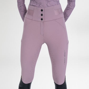 Euro-Star Athletic Luxe FullGrip rijbroek Vlierbes Bruin