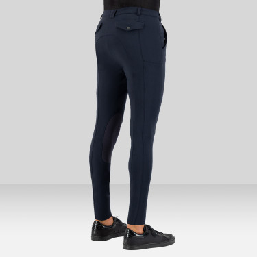 Rijbroek Euro-star Gabriel Grip Connect Knee Nacht Marineblauw