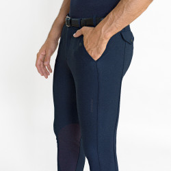 Rijbroek Euro-star Gabriel Grip Connect Knee Nacht Marineblauw