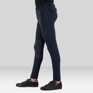 Rijbroek Euro-star Gabriel Grip Connect Knee Nacht Marineblauw