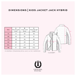 Kinderjas Imperial Riding Jack Hybrid Zwart