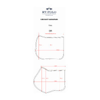 HV Polo Elisa GP zadeldek Marine Marineblauw HV Polo Elisa GP zadeldek Marine Marineblauw