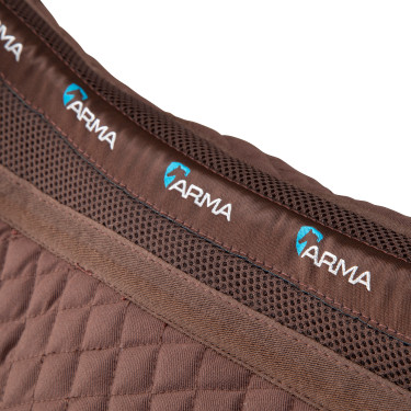 Volledig gevoerde Shires Arma schokdemper Bruin Volledig gevoerde Shires Arma schokdemper Bruin