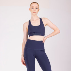 Sportbeha React Shires Aubrion Middernacht Blauw