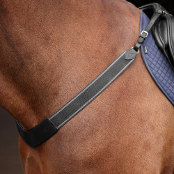 Elastische schoftband Shires Velociti Rapida Zwart Elastische schoftband Shires Velociti Rapida Zwart