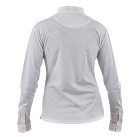 Wedstrijdshirt met lange mouwen Shires Aubrion Wit