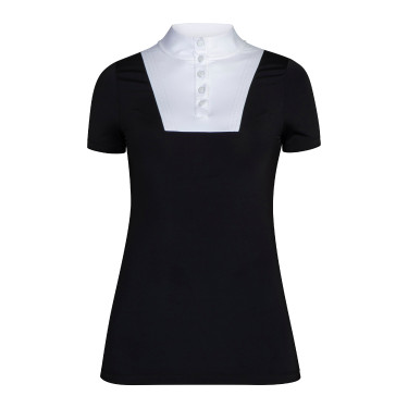 Wedstrijdshirt Optima MX Shires Aubrion Zwart
