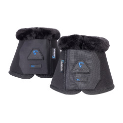 Shires SupaFleece neopreen springschoenen Zwart