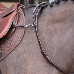 Halsriem met handvat Shires Velociti Gara Bruin Halsriem met handvat Shires Velociti Gara Bruin