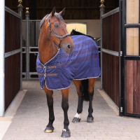 Shires Tempest Original zweetdeken met gaas Inkt Zwart
