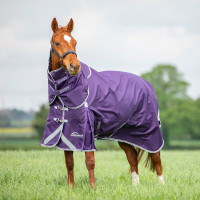 Buitendeken halsstuk Original 100 Shires Highlander Pruim Violet