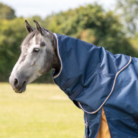 Halsstuk voor buitendeken Plus Lite Shires Highlander Marine Marineblauw