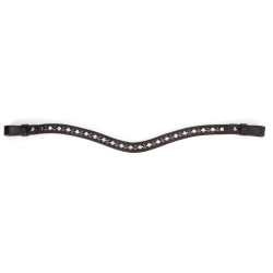 Zwarte strass-frontdeel Shires Velociti Gara Bruin