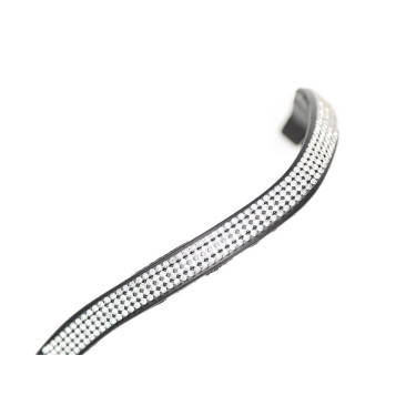 Shires Velociti Gara small strass frontriem Zwart