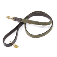 Hondenlijn van tweed Shires Digby & Fox Rood/geel/blauwe ruiten Motieven