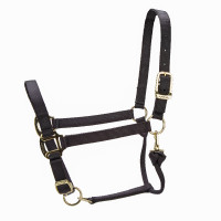 Verstelbaar halster Premium Shires Arma Zwart