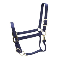 Verstelbaar halster Premium Shires Arma Marine Marineblauw Verstelbaar halster Premium Shires Arma Marine Marineblauw