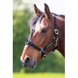 Shires Greenguard halster Zwart