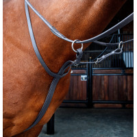 Shires Velociti Rapida ringmartingaal Zwart