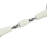 Shires EquiKind Softie dubbelgebroken kneveltrens met twee ringen Staal Grijs
