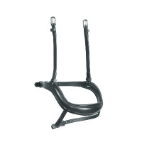 Ergonomische Franse neusriem Shires Velociti Rapida Zwart