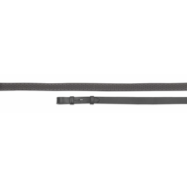 Shires Velociti Gara soepele rubberteugels 48" Zwart