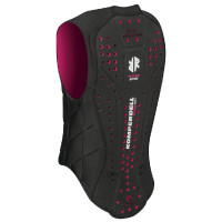 Komperdell Junior Rugbeschermer Zwart / fuchsia