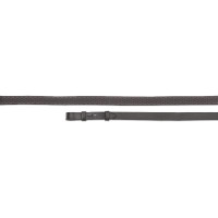 Shires Velociti Gara soepele rubberen teugels 61" Zwart