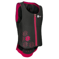 Komperdell Junior Rugbeschermer Zwart / fuchsia Komperdell Junior Rugbeschermer Zwart / fuchsia