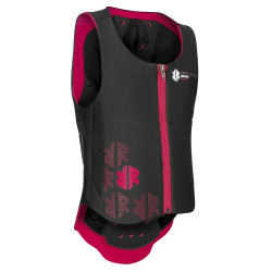 Komperdell Junior Rugbeschermer Zwart / fuchsia Komperdell Junior Rugbeschermer Zwart / fuchsia