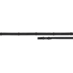 Continentale rubber teugels Shires Velociti Gara Zwart / zwart