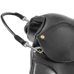 Shires Velociti Gara hulpteugel riem Zwart